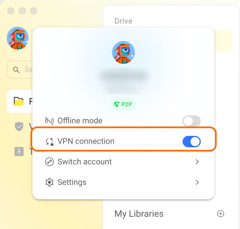 Enable LarePass VPN